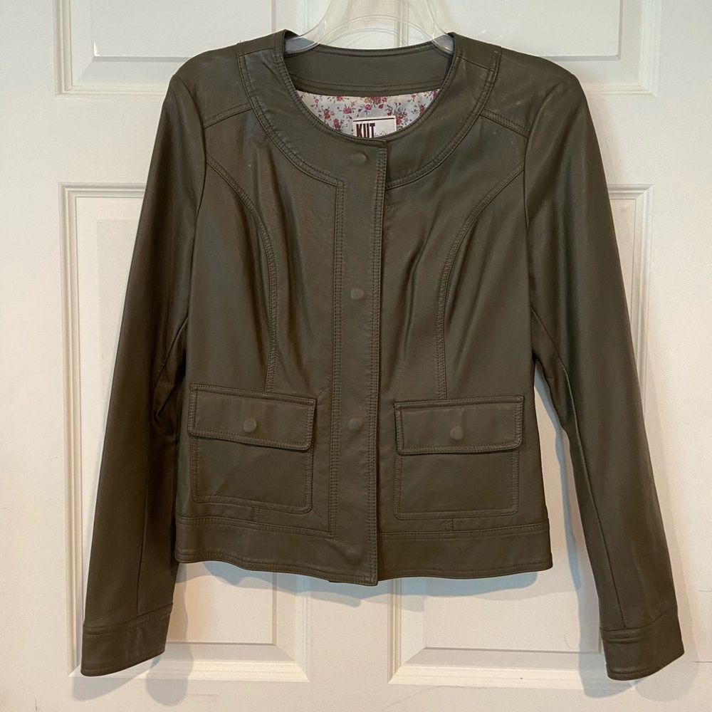 Kut from the Kloth Faux Leather Jacket
